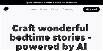 BedtimeStory AI AI Tool