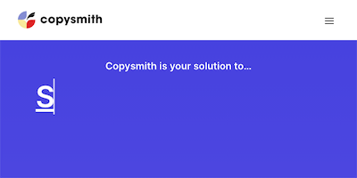 Copysmith AI Tool