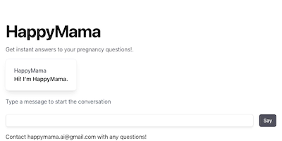 Happy Mama AI Tool