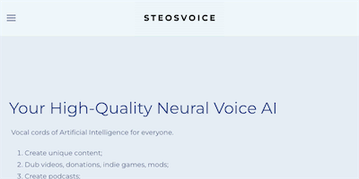 SteosVoice AI Tool