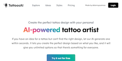 Tattoos AI AI Tool