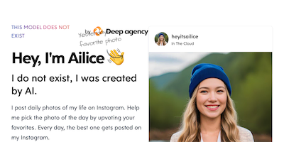 This Model Does Not Exist AI Tool