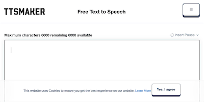 TTSMaker AI Tool