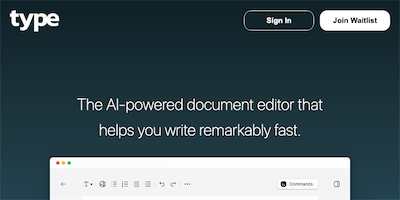 Type AI AI Tool